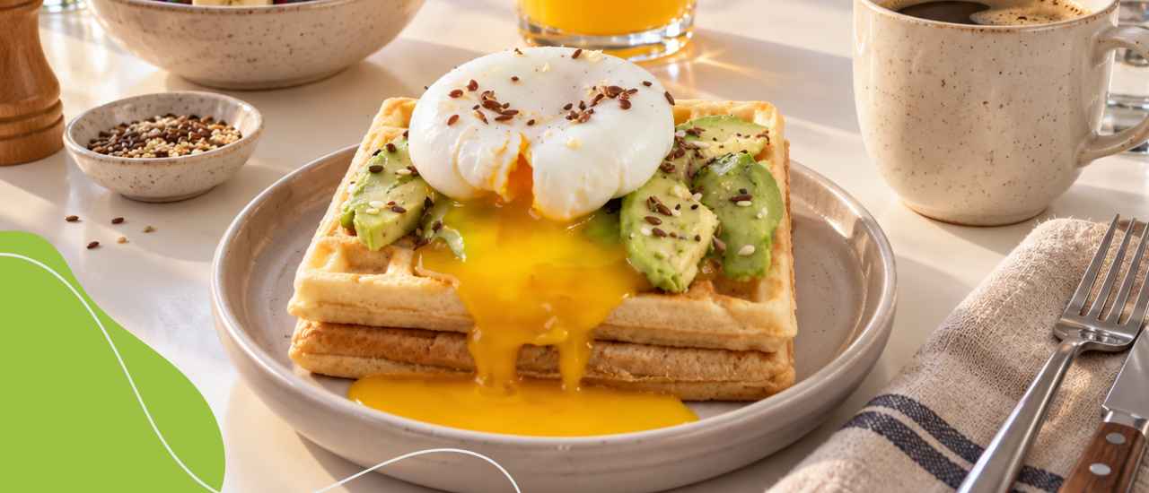 Waffles para el desayuno: 5 formas de armar un plato completo